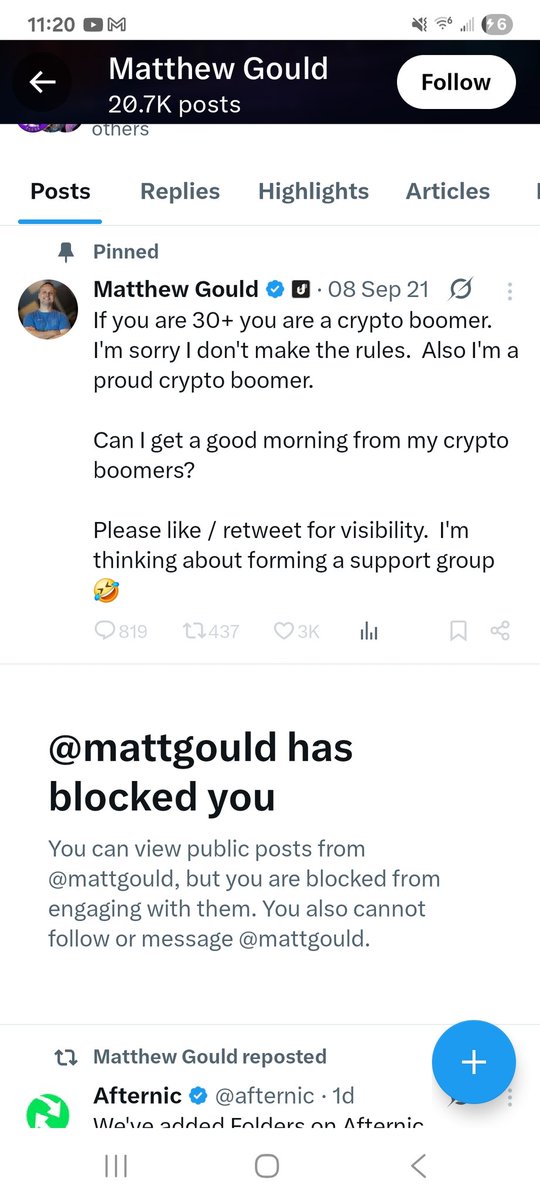 This is how they treat you after you spend thousands of dollars with them, you find out they sold you a trademarked domain and you want your money back. <a href="/mattgould/">Matthew Gould</a> <a href="/unstoppabledo10/">Unstoppable Domains</a> <a href="/unstoppableweb/">Unstoppable Domains</a> <a href="/askunstoppable/">Official @unstoppableweb Support Account</a>