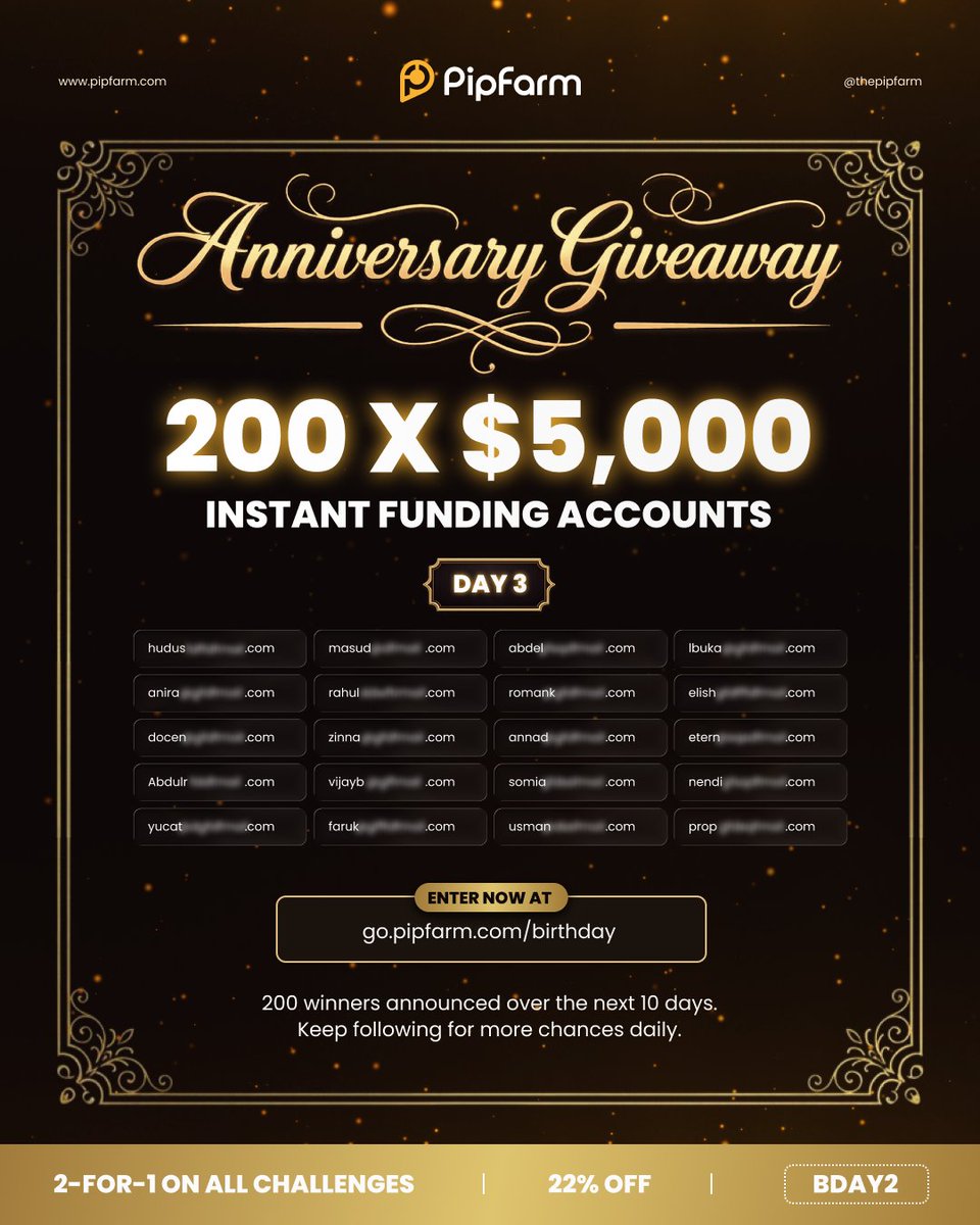 PipFarm | Funded Trader Firm tweet media
