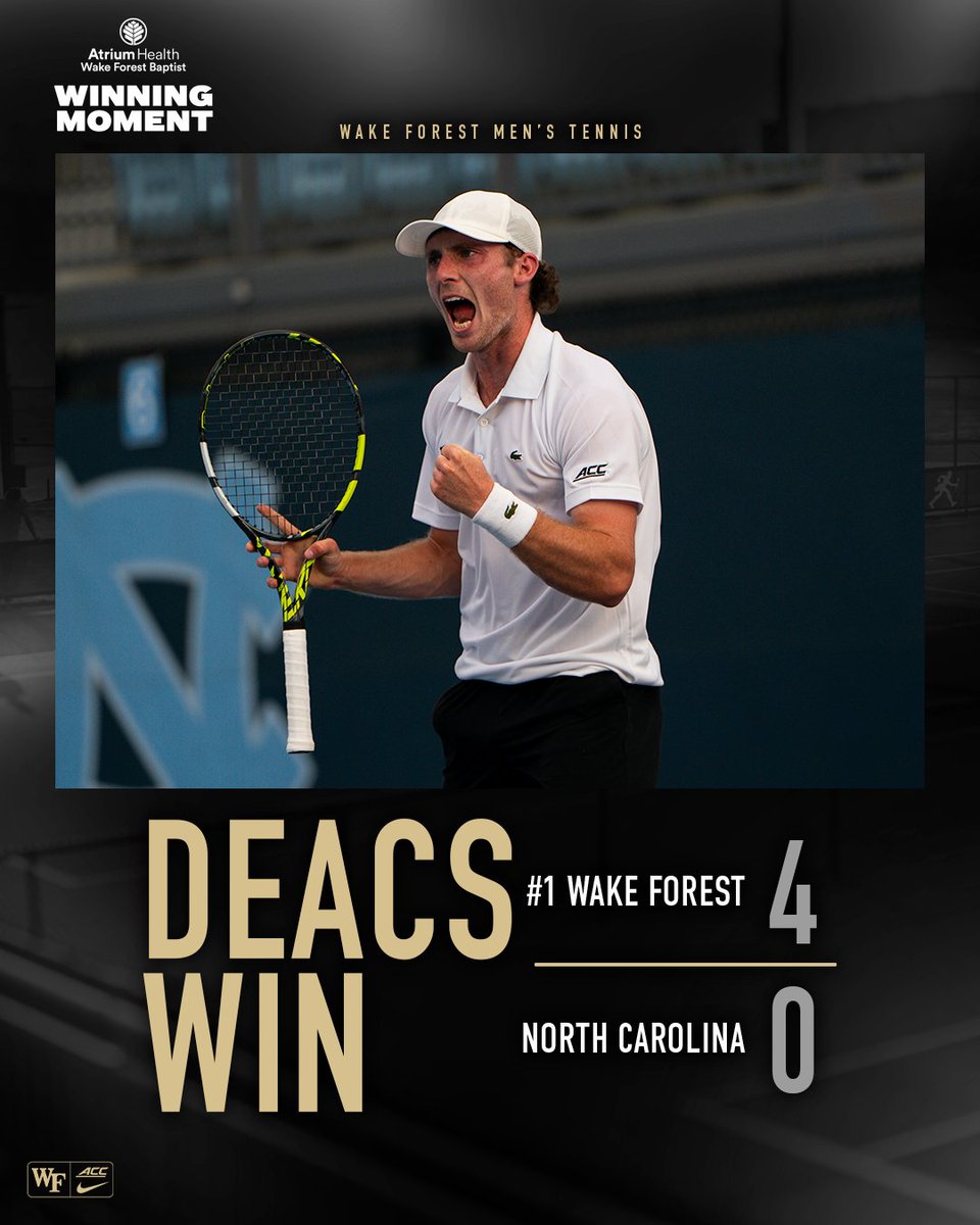 Wake Forest Men's Tennis tweet media
