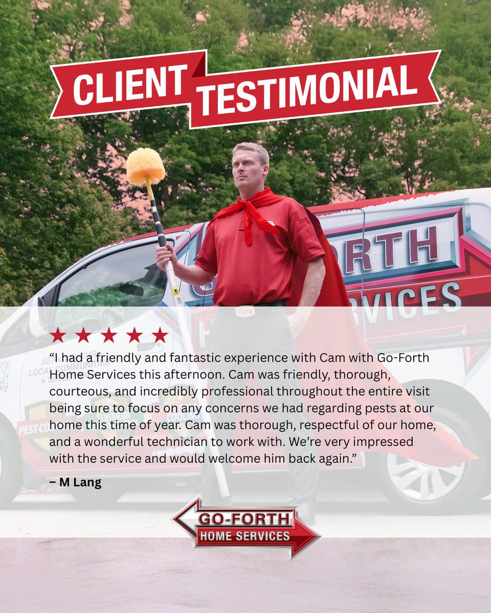Go-Forth Pest Control tweet media