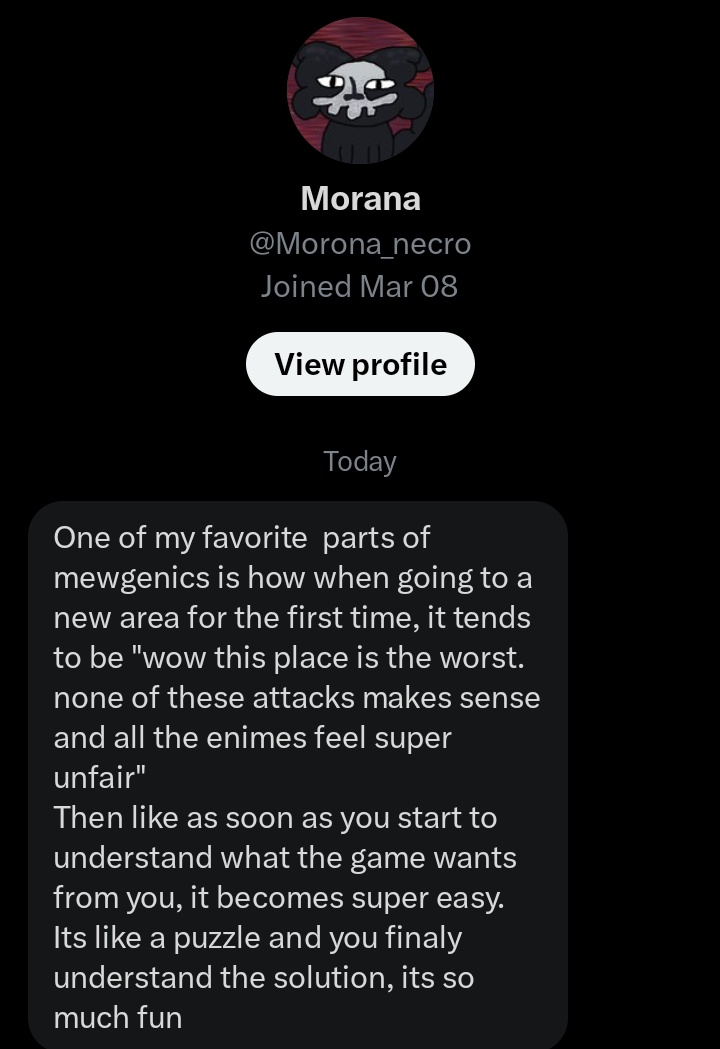 Mewgenics Takes & Confessions tweet media