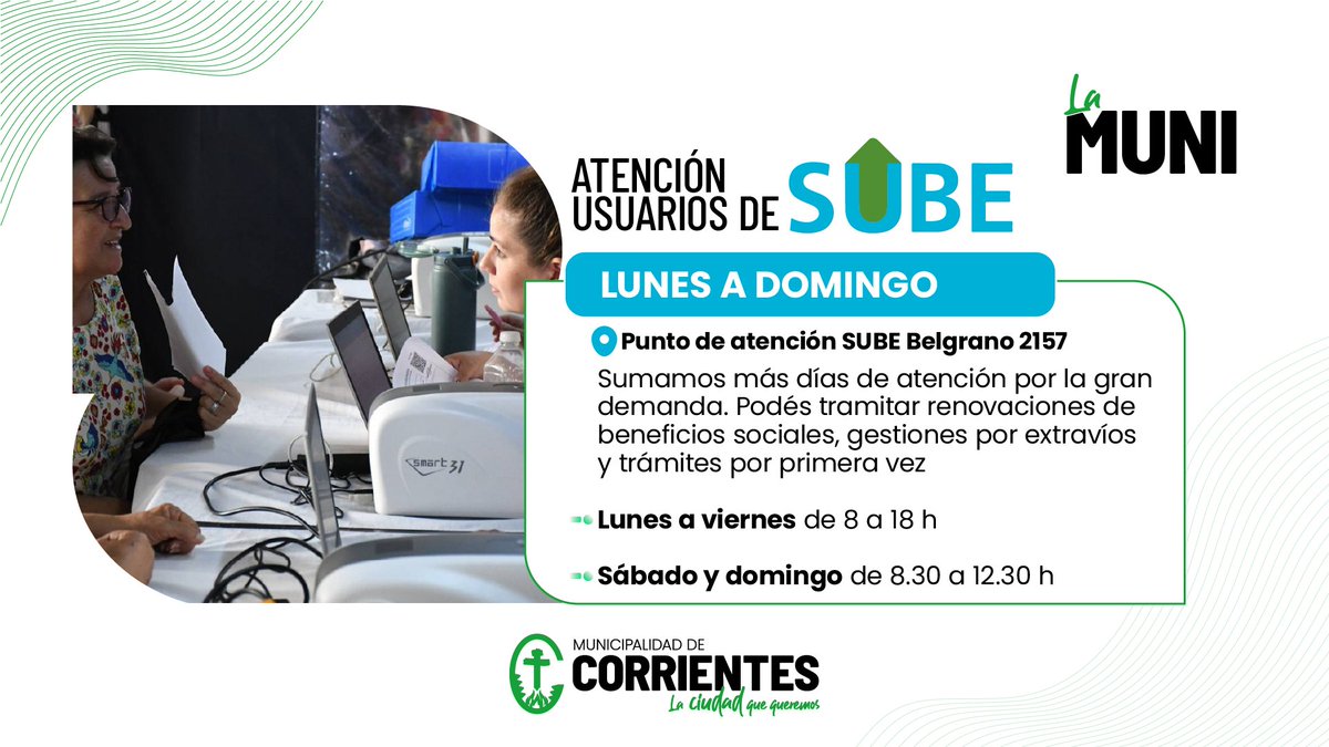 Municipalidad de Corrientes tweet media
