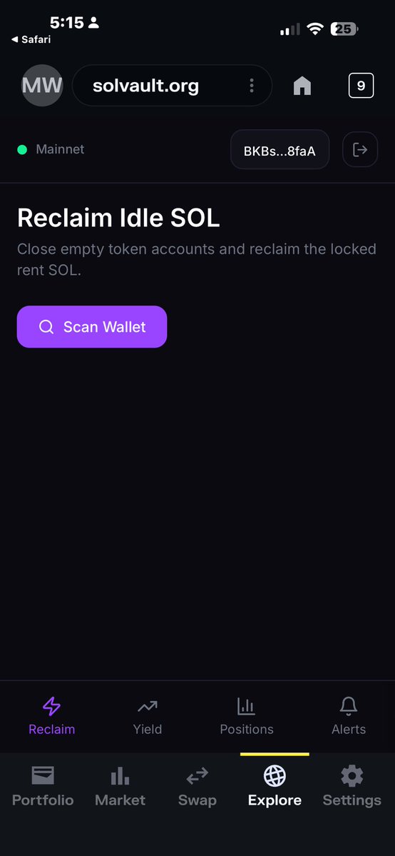 SOLVault tweet media