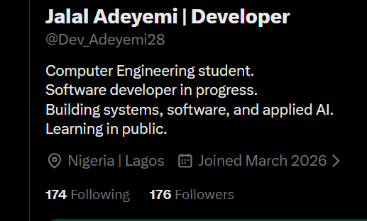 Jalal Adeyemi | Developer tweet media
