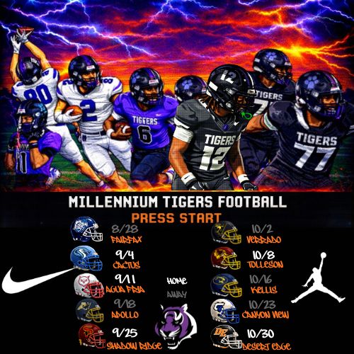 MillenniumFB's tweet photo. 2026 Millennium Football Schedule https://t.co/Ufovt2kk1Z