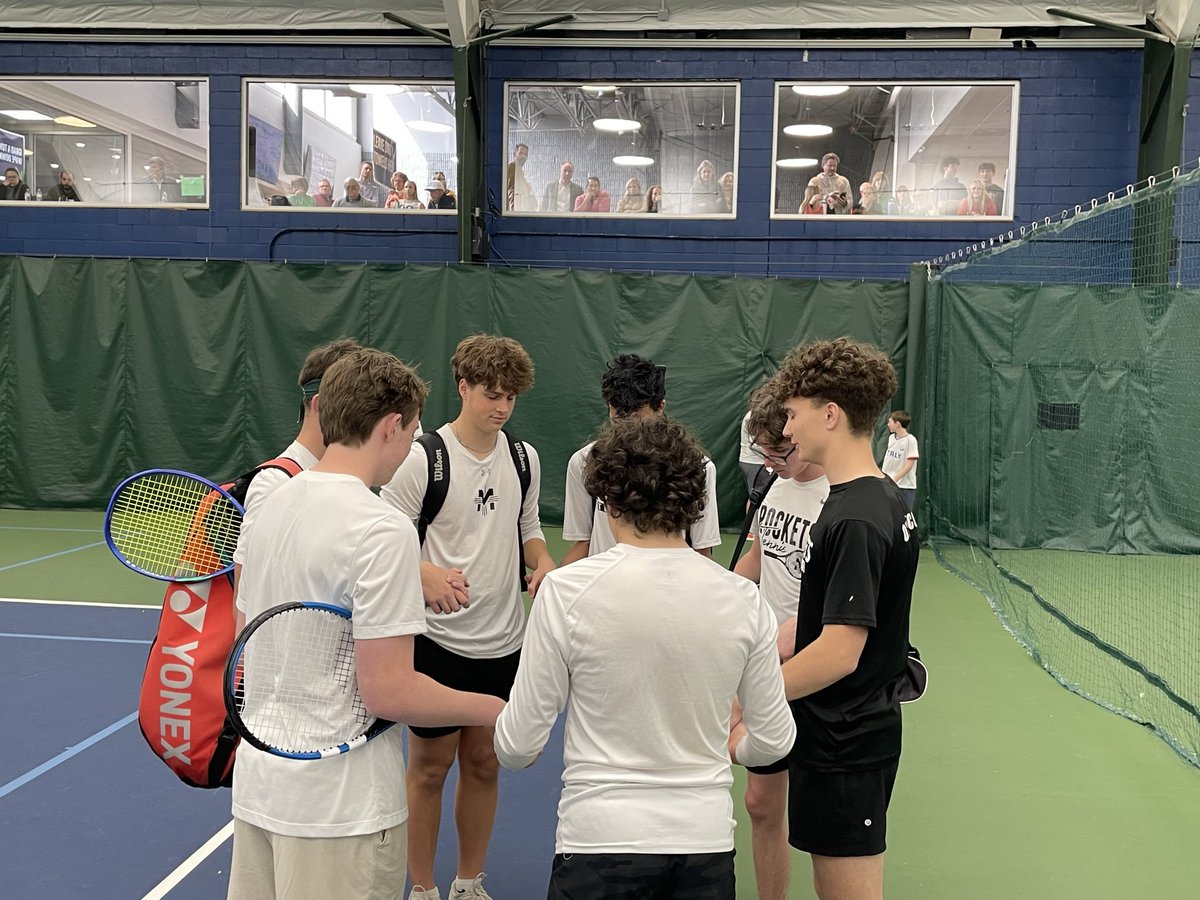 Bten | Rockets win! 

Our boys tennis team starts off the year with a win today!! 3-2 victory over Anderson! 

Great start!! 

#BondedTogether