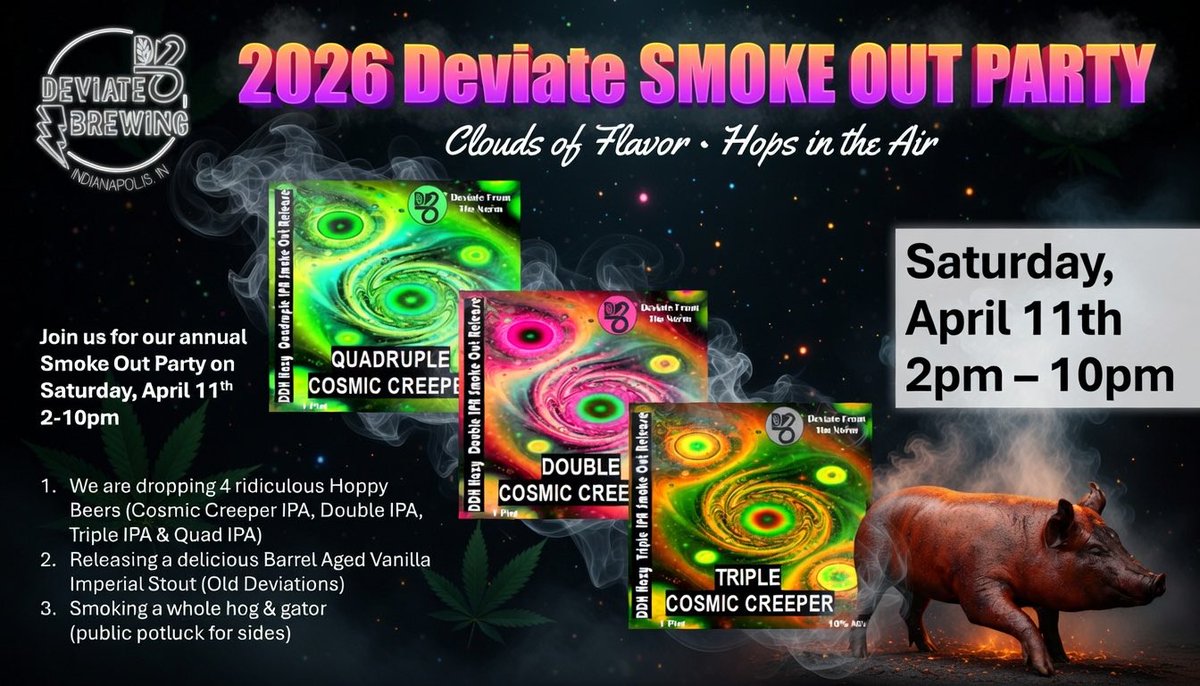 Deviate Brewing tweet media