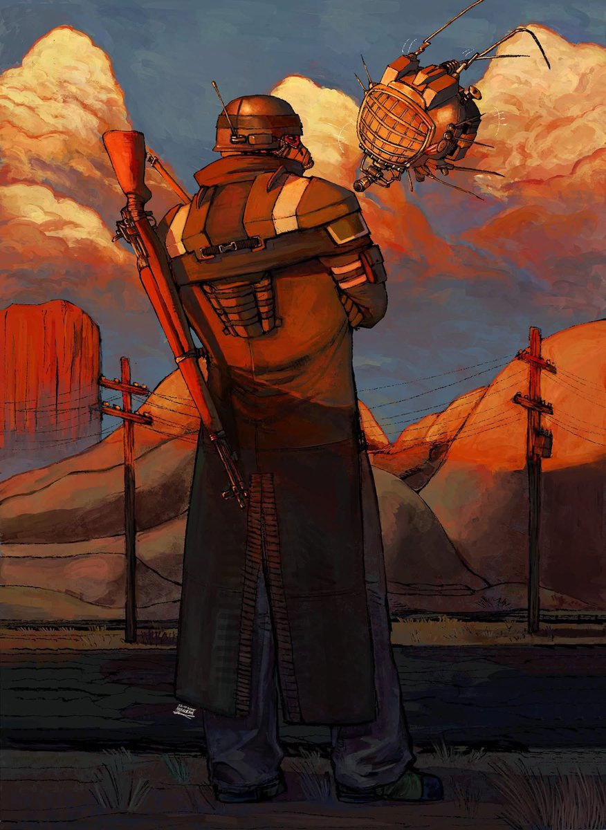 Outstanding Fallout New Vegas fan art by anagorah