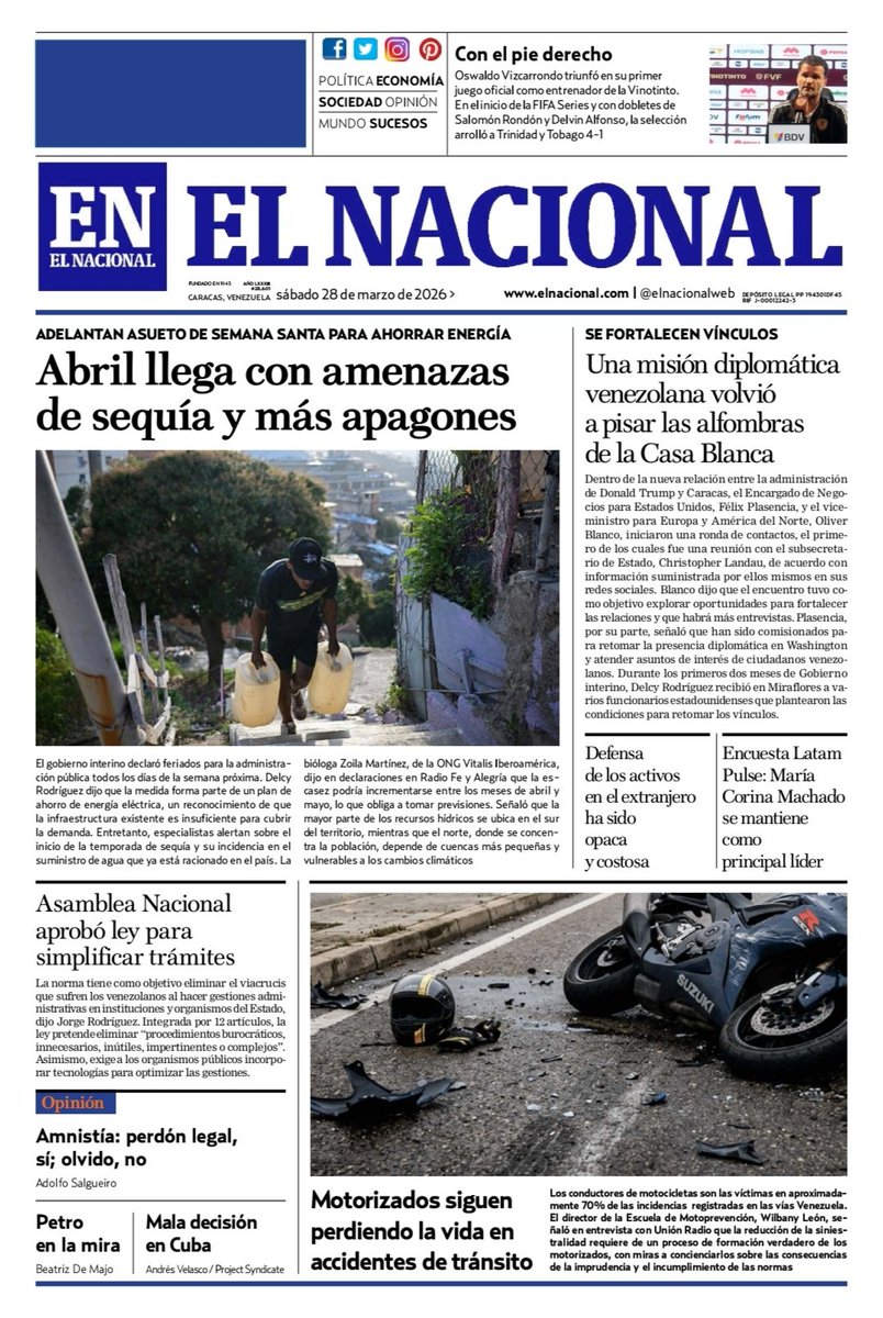 El Nacional tweet media