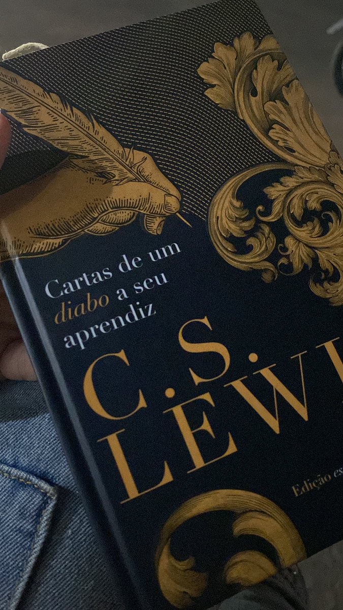 dehb_andr's tweet photo. esse livro é sensacional.
cartas de um diabo a seu aprendiz- a book thread https://t.co/AufdaU4mM7