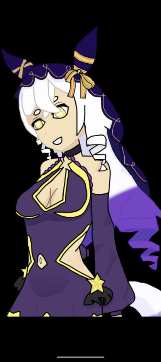 First Time I've drawn in over 20 years!! Fan-art for <a href="/nyanvaa/">₊‧°𐐪nya♡nya𐑂°‧₊</a> ❤️ 

I'll finish the hand - she deserves posable thumbs