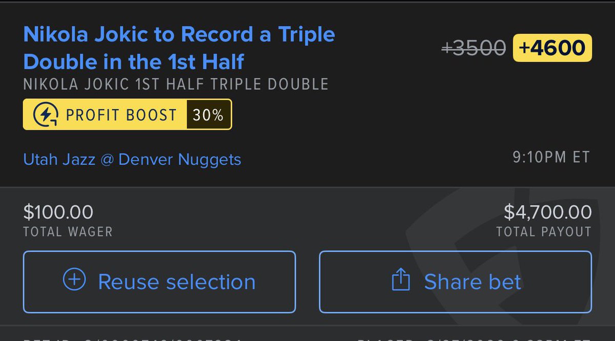 Winning Bets X tweet media