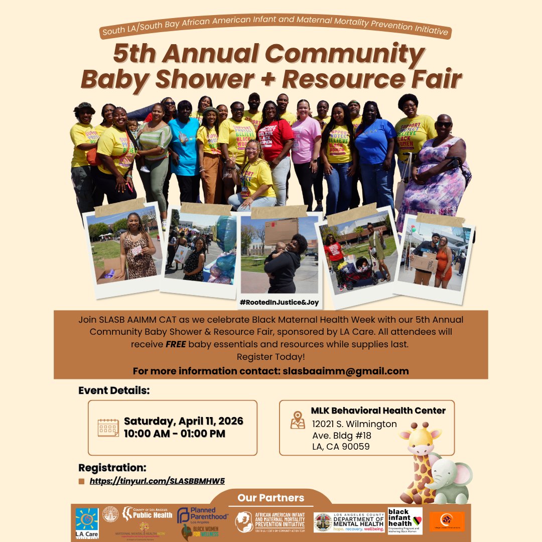 Black Infants and Families LA tweet media
