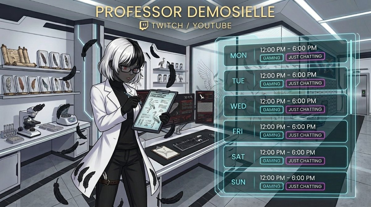 Professor Demosielle tweet media