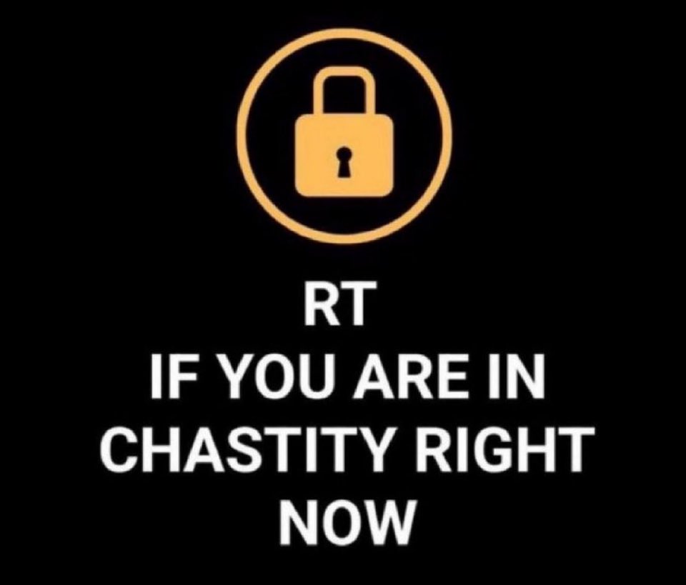 Gay Chastity RTs tweet media