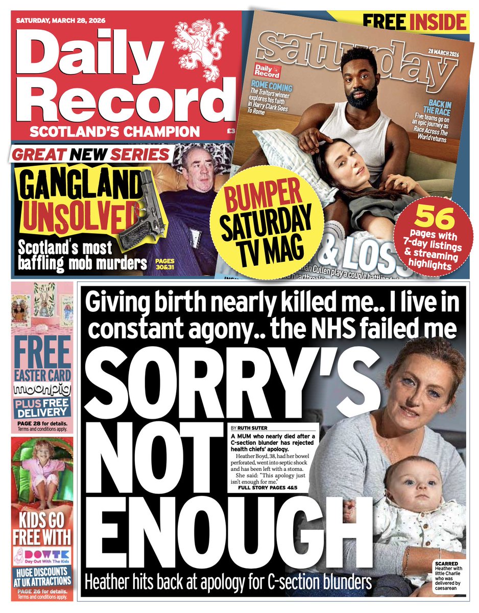 The Daily Record tweet media