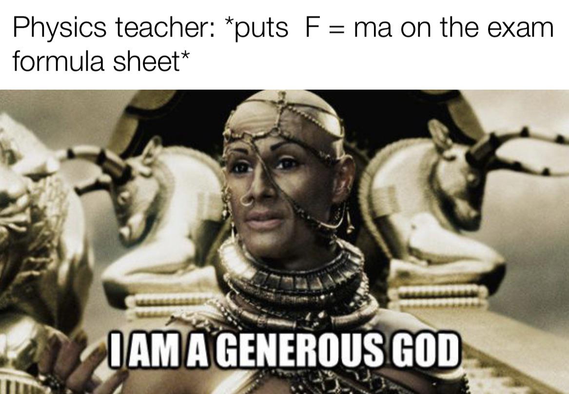 ThePhysicsMemes's tweet image. Thanksguess … #physics