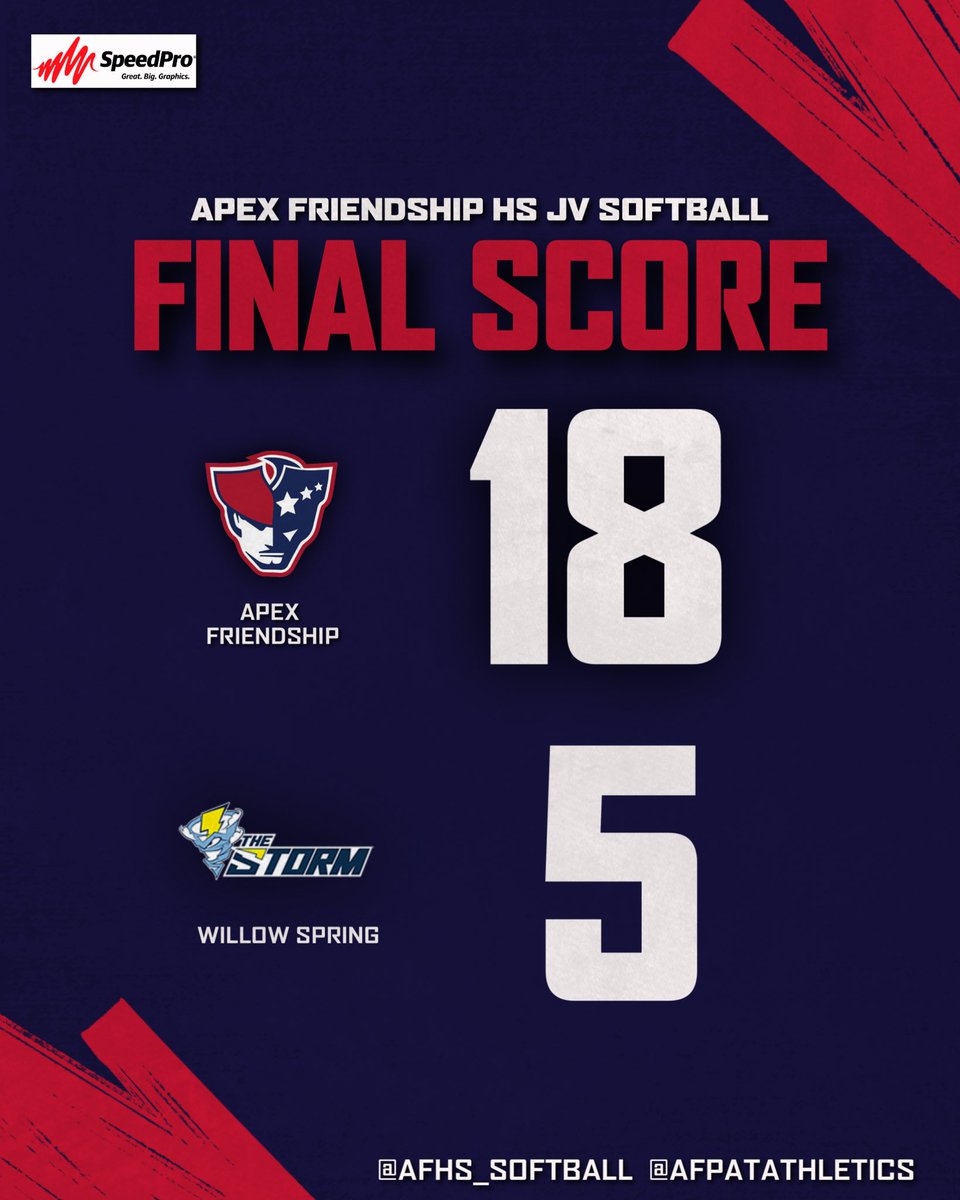 Apex Friendship High School Athletics tweet media