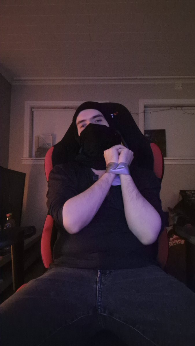 Tied up but my lap is ready for you