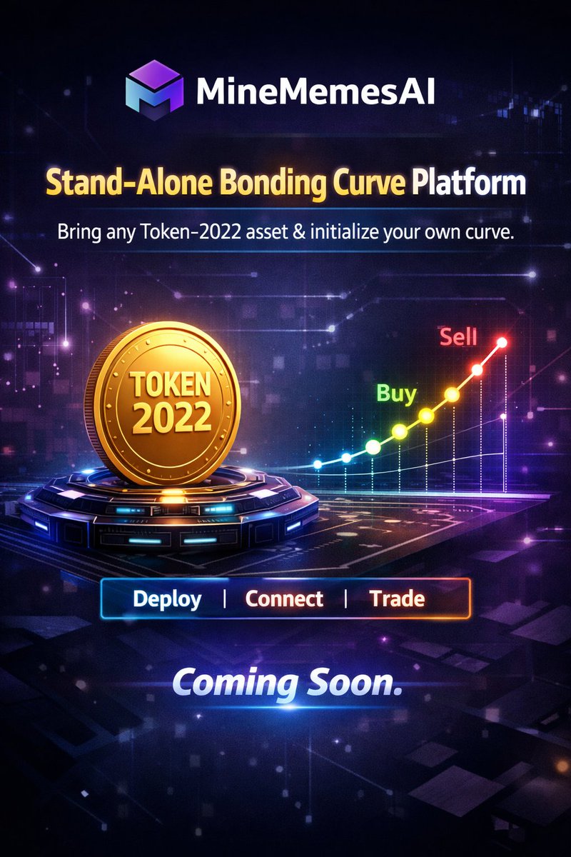 MineMemesAI 🔥 Bonding Curve Launch Engine tweet media