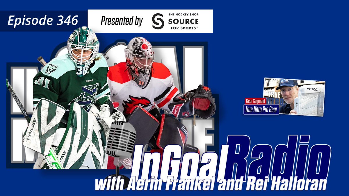 ICYMY, latest InGoal Radio Podcast presented by <a href="/thsgoal/">The Hockey Shop Goal</a> features two very unique paths to the 2026 Winter Olympics from Aerin Frankel of Team USA and Rei Halloran of Team Japan, with plenty of tips and takeaways from both. 

Listen now at InGoal: ingoalmag.com/2026/03/25/epi…