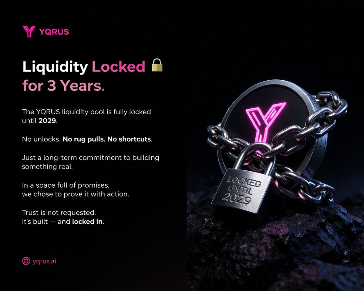 YQRUS Protocol tweet media