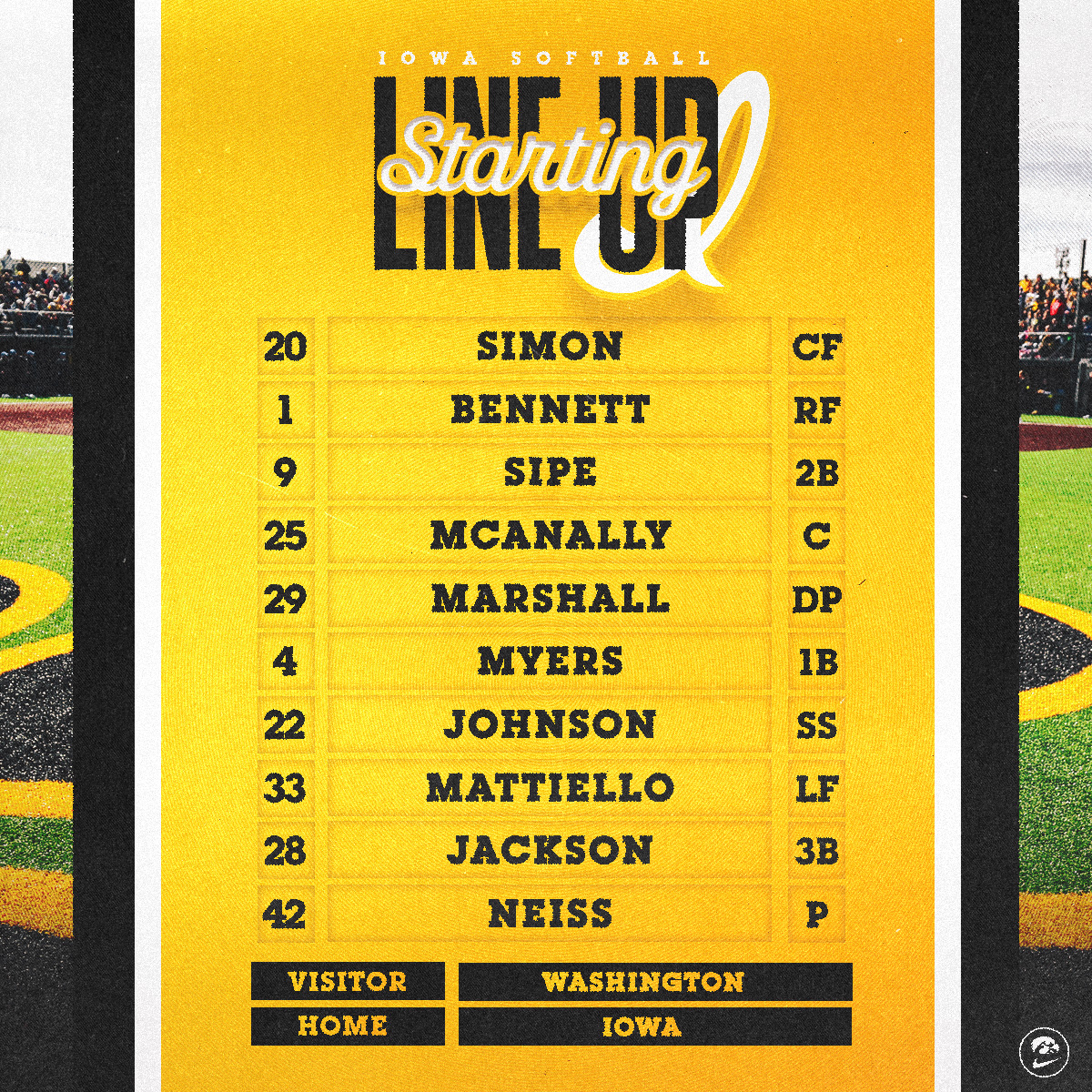 Iowa Softball tweet media