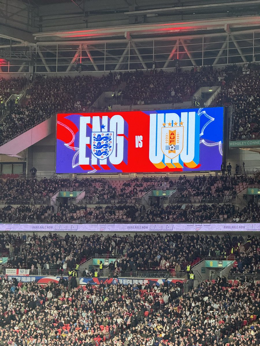 gunnersonwheels's tweet image. A forgettable visit to Wembley for tonight’s England game. Disjointed, slow and ineffective. Hope the next game on Tuesday v Japan will be better.

This international break is a #woft, if the team doesn’t need to qualify. Don’t mind a training camp but this was pointless!