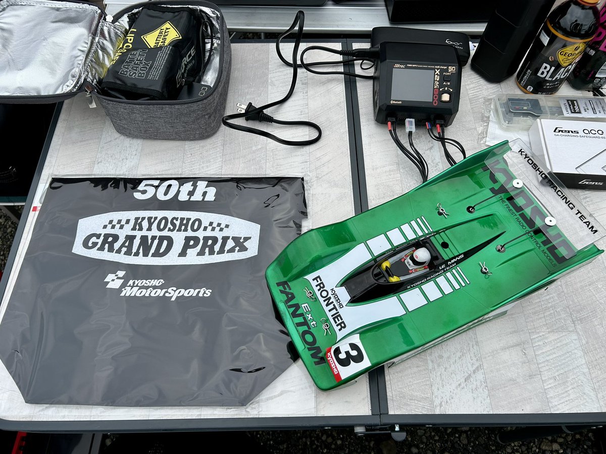 grayyellowNSX's tweet image. おはようございます😃
今日明日は京商グランプリ・F/Pクラス参加です。よろしくお願いします😊
#京商グランプリ　#KYOSHO #FANTOM