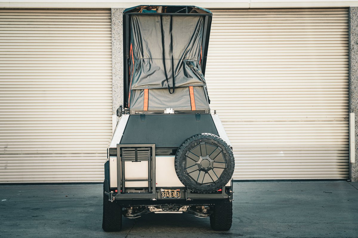CYBERTRUCKco's tweet image. Fully deployed

#cybertruck #rooftoptent #offroadrecovery #truckmods #cybertruckco