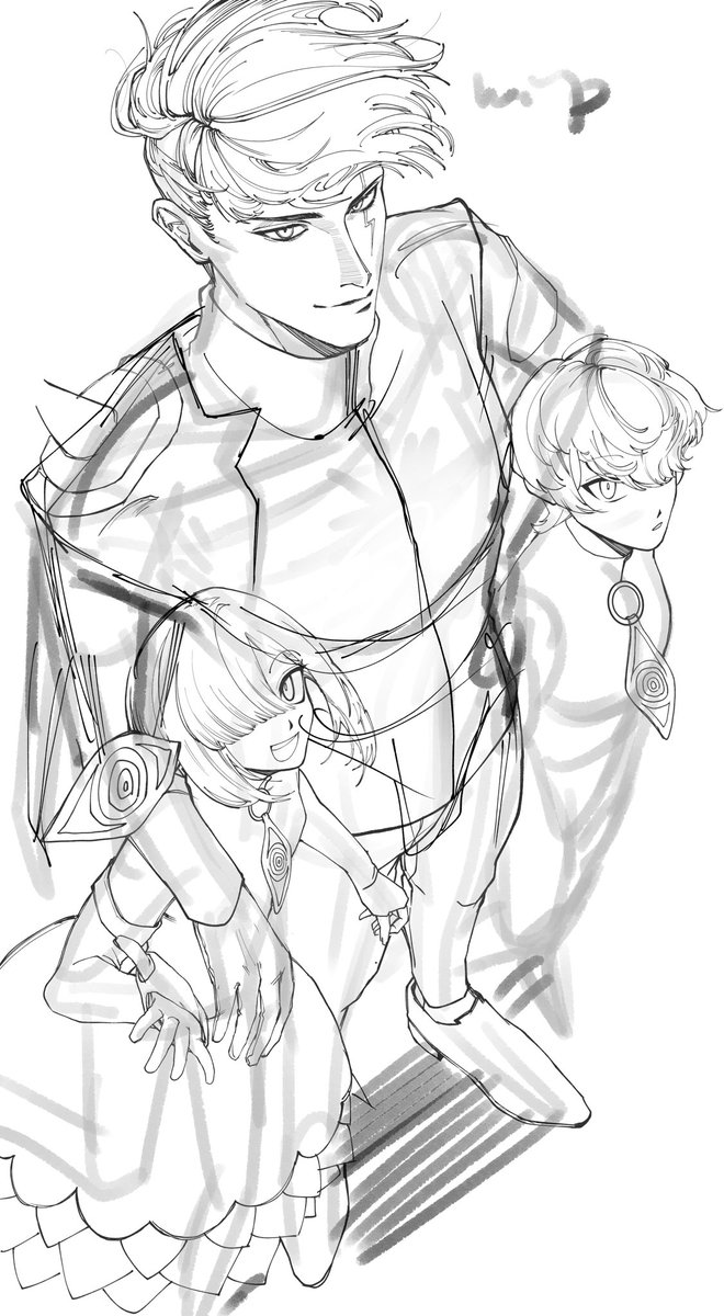 原稿でぐちゃぐちゃなった📁を整理してたらかき途中のインドラ様出てきた
顔良くかけたから綺麗に仕上げたいな