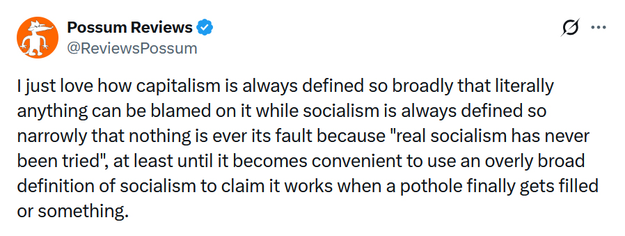 Possum Reviews tweet media