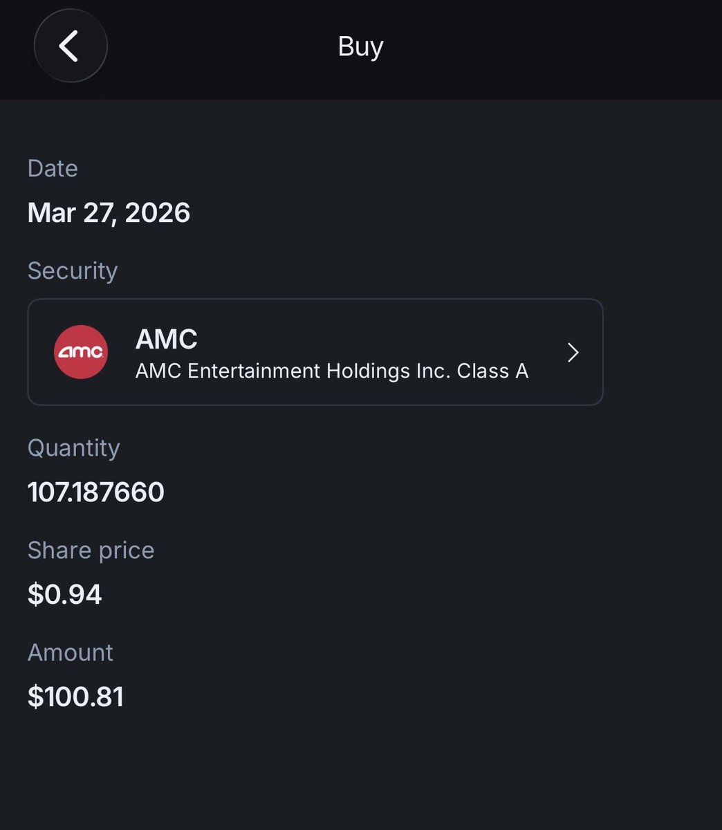 VetoRoyale's tweet image. Because the price is only real when I'm buying 🤷🏾‍♂️ $AMC #APEShit 🦍