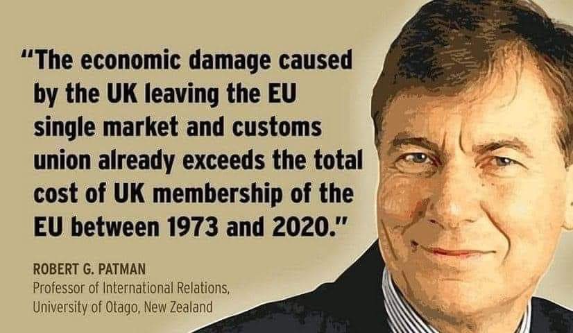 LunnonP's tweet photo. @Femi_sorry Farage led #VoteLeaveβ¦ the biggest con in modern day timesβ¦over Β£100bn lost output & Β£40bn lost revenue .. and remember π https://t.co/S0hVSAnLBn