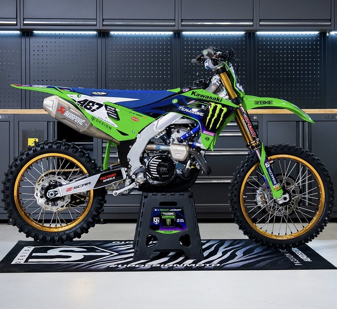 RTiPower's tweet photo. Kutvek has some killer kits! 💚🤘

#Kawasaki #KX #GreenMeansGo #GreenLight https://t.co/4itfNaaK2H