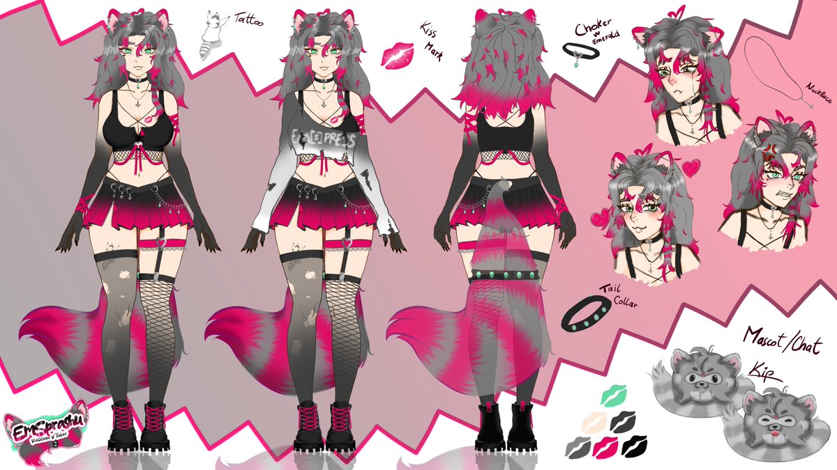 EmSprashu | Emo Raccgirl🦝💋 tweet media