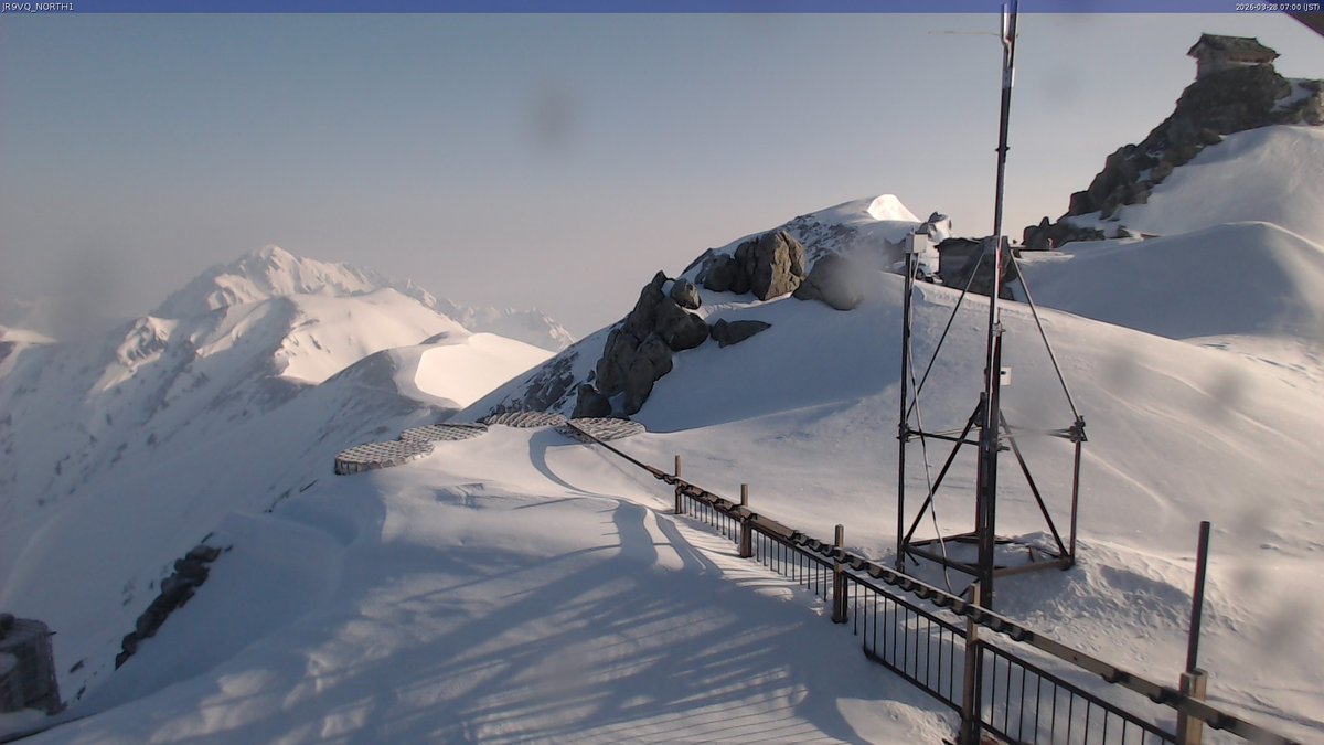 JR9VQ立山山頂レピーター局管理団体【公式】JH9ZAF (ライブカメラ・無線局情報を発信) tweet media