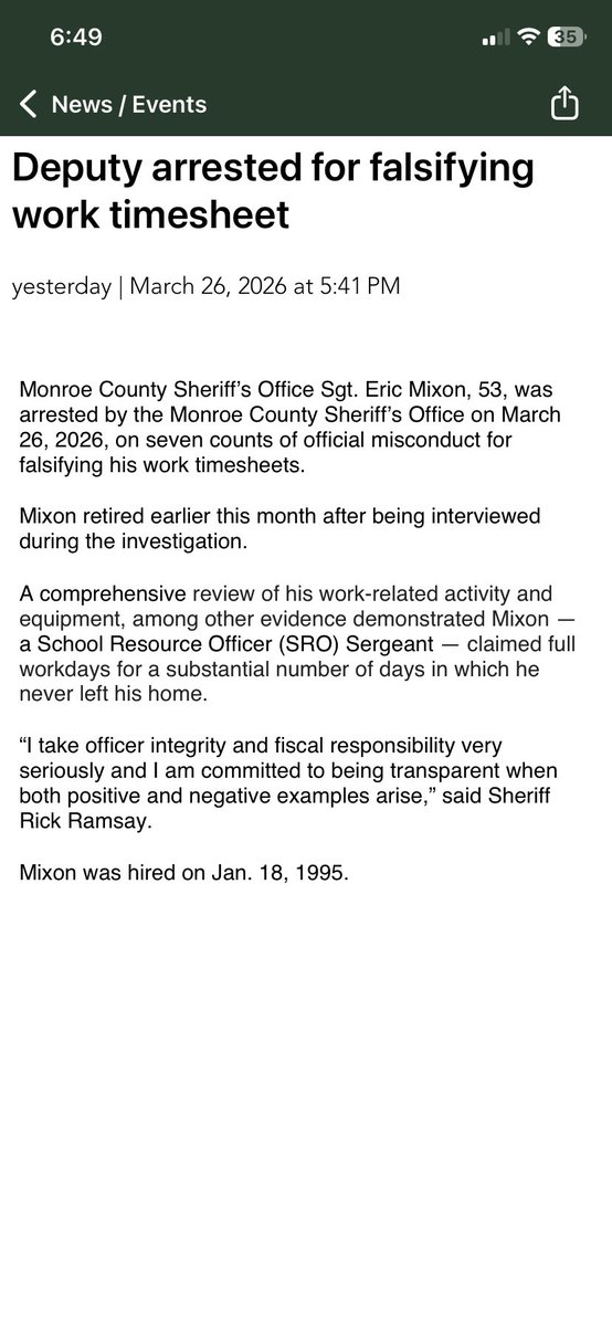 RacingToDisney's tweet photo. Much respect to Monroe County Sheriff Rick Ramsay for holding his deputies to the same standards as the general public. I respect his steadfast leadership. To the amazing Deputies that serve our great community, โThank you!โ #KeysLife https://t.co/NAWmS68ODz