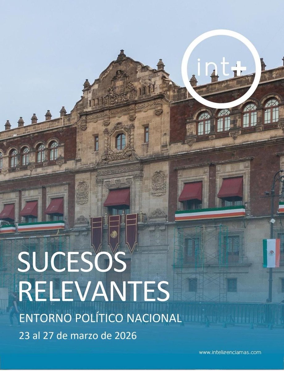 Inteli_Mas's tweet photo. Listo nuestro #reporte #semanal 📝
#Plan B Reforma electoral, Copa Mundial #FIFA 2026, revisión del #TMEC, industria de #vehículos pesados, #donatarias autorizadas, política monetaria #BANXICO, reforma sobre #jubilaciones y pensiones.
!Consúltalo!
https://t.co/zff3VTxTYp https://t.co/zQusdAWBjH