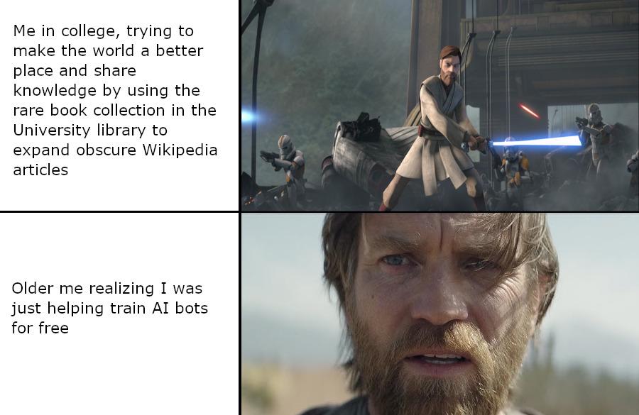 rPrequelMemes's tweet image. Just like how the Jedi inadvertently helped the Sith come to power redd.it/1s5cm37