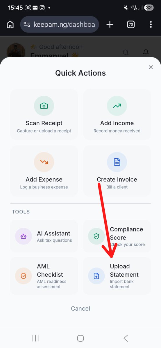 Nigerian Tax Compliance App - KeepAm tweet media