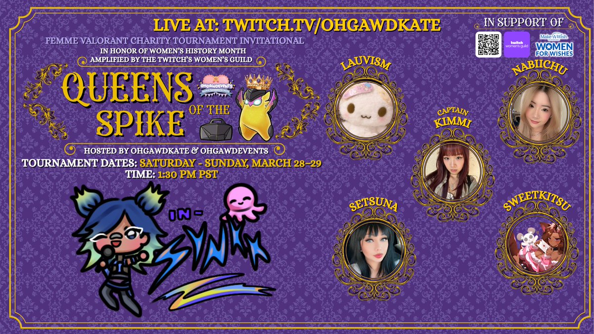 QoR Ohgawdkate☀️|QUEENS OF THE SPIKE MAR 28-29👑 tweet media