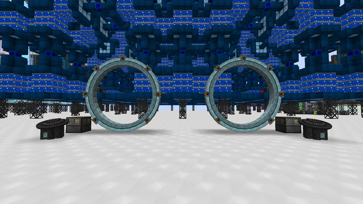 basel_industry's tweet image. ついに、ついにstargate完成！！！！！！！
プレイ時間1430時間、リアル半年にも渡った長い長いGTNHの旅、これにて完走です！！！！！
#GTNH