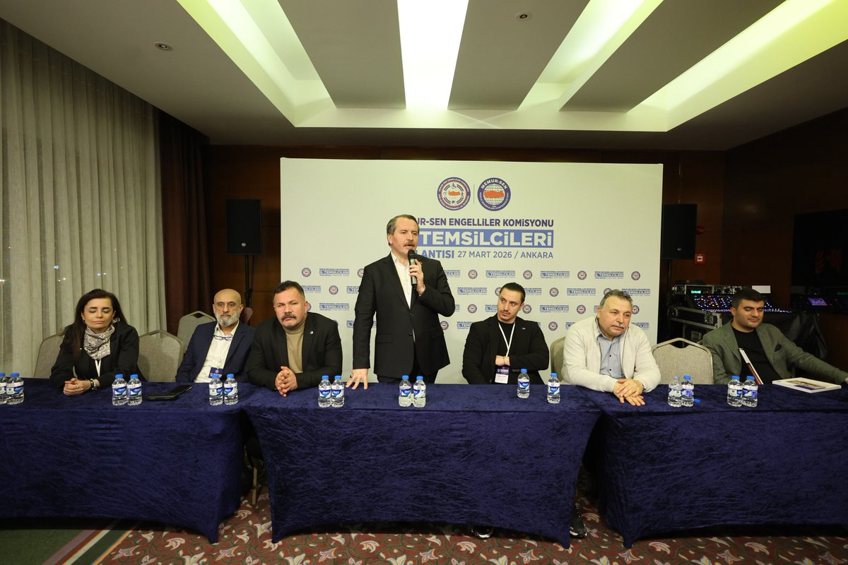 Memur-Sen Genel Başkanımız Ali Yalçın yarın başlayacak Memur-Sen 9. Türkiye Buluşması öncesi Memur-Sen Engelliler Komisyonu İl Trmsilcileri Toplantısına katıldı. 

Başkan Yalçın: Memur-Sen olarak; engelleri görmezden gelen anlayışı reddeden, çözüm üretmeyi sendikal mücadelenin