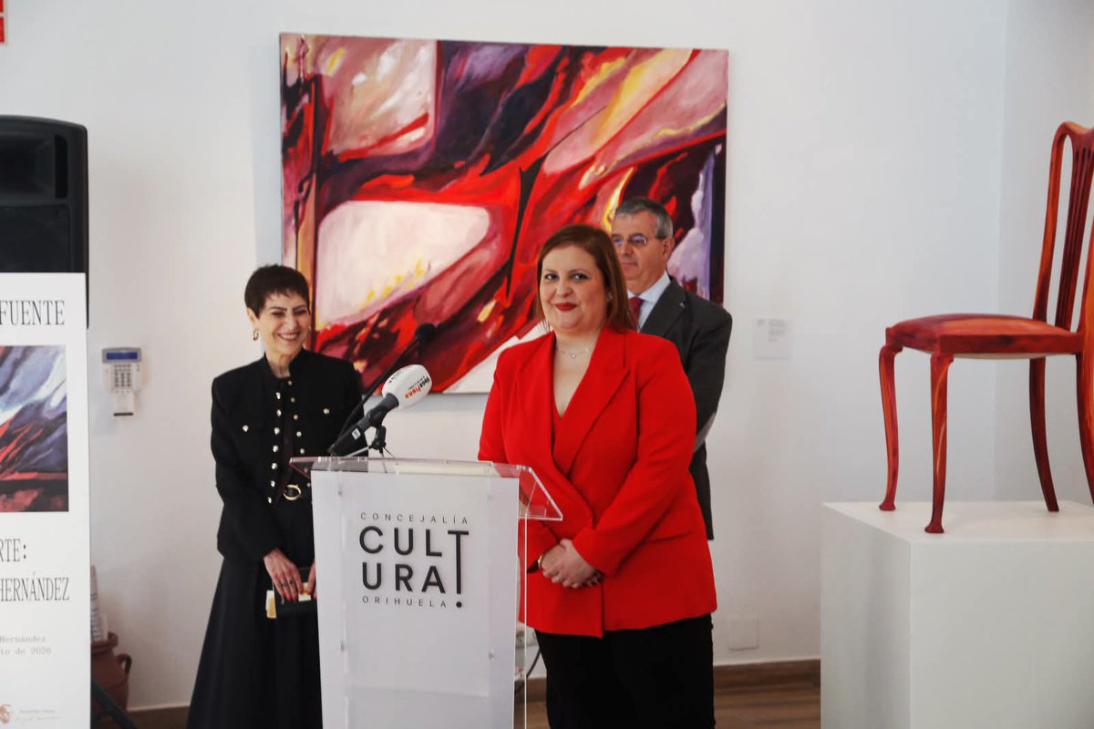 AytoOrihuela's tweet photo. ▶️Orihuela inaugura la exposición “VIDA, AMOR Y MUERTE / Una elegía a Miguel Hernández”, de Maite Barros   

#Orihuela #exposición

Cultura Orihuela

https://t.co/xZkmaR4mxU https://t.co/mL1ijidh0T