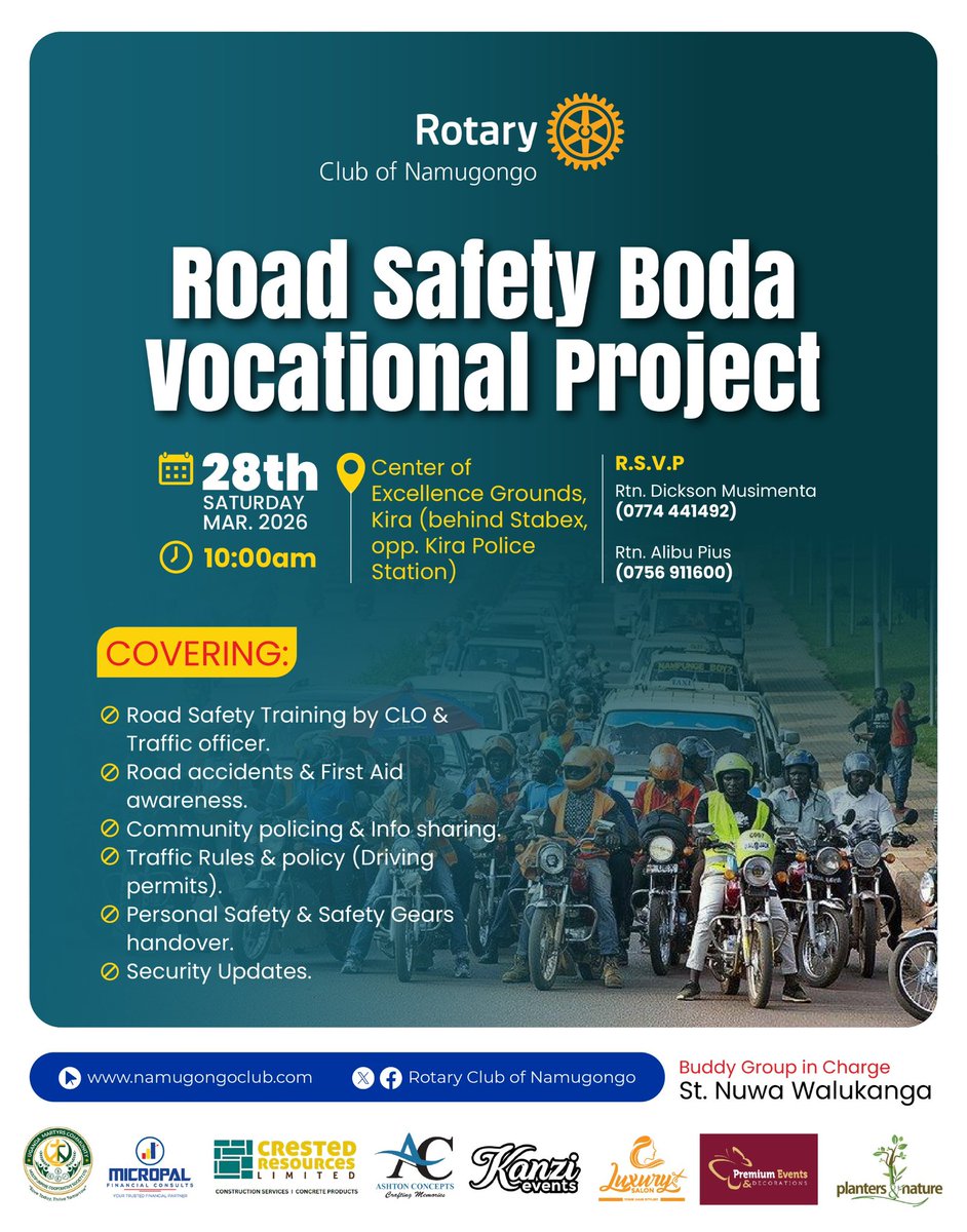 Rotary Club of Namugongo tweet media
