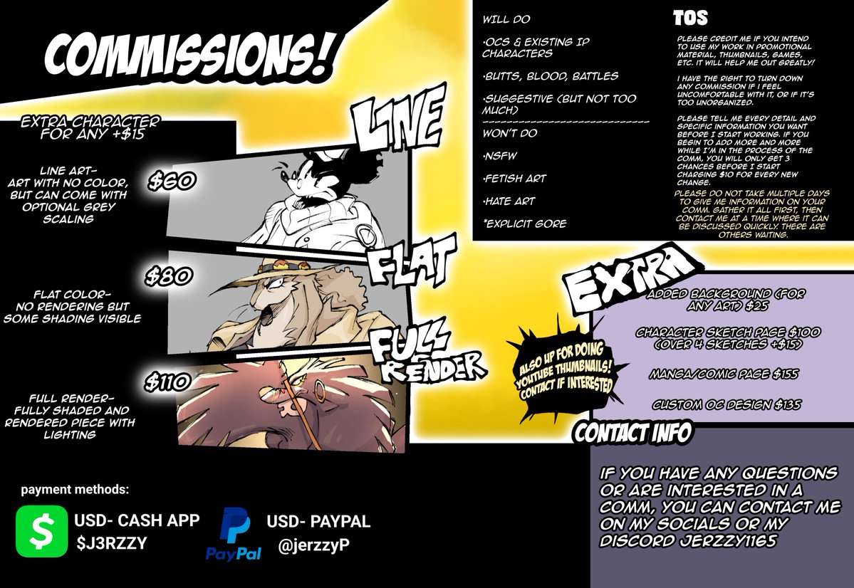 JERZZY P (Comm open) tweet media