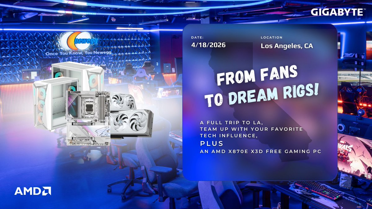 AORUS North America tweet media