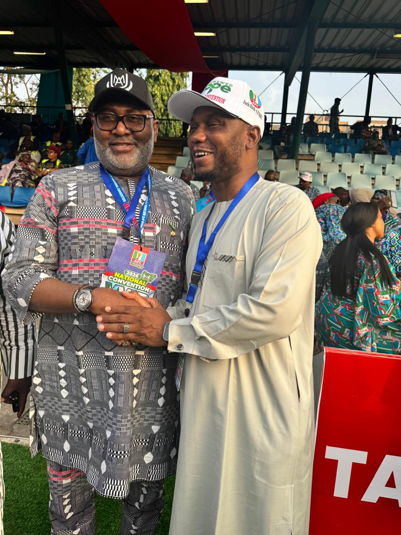 aaliman23's tweet photo. At the 2026 APC National Convention, Abuja. https://t.co/cKjLU9wMLP