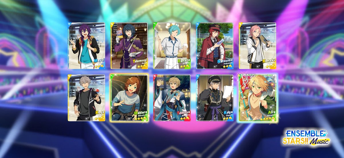 #Ensemble Stars!! Music#Come to See Idols' Shiniest Moments!